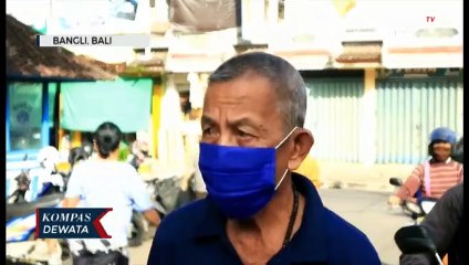 Pasar Kidul DI Bangli Buka Setelah Tutup Akibat Covid