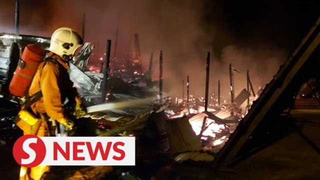 135 homeless after fire razes longhouse in northern Sarawak