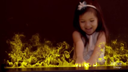 Camino Elettrico ad Acqua 3D AFIRE WATER | Caminetto a Vapore Acqueo