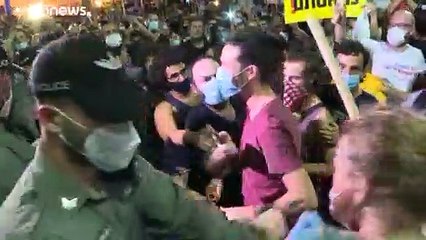 Nouvelle manifestation à Tel-Aviv contre Netanyahou