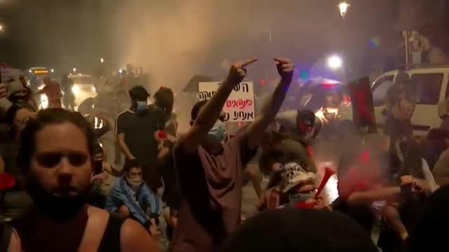 Nuevas protestas en Jerusalén y Tel Aviv ante los nuevos contagios y las cifras del paro