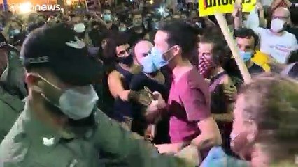 Protestos em Israel contra resposta do Governo à pandemia