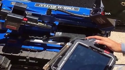 TMR 2 imha robotu Libya'da uzmanların yardımcısı