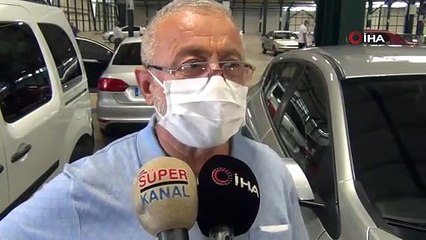 İkinci el oto pazarı açıldı, alıcı bakmakla yetindi