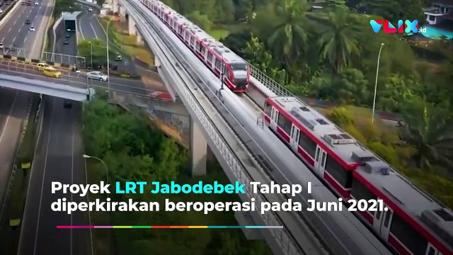 Intip Fasilitas Proyek Stasiun LRT Harjamukti di Cibubur