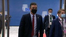 Pedro Sánchez llega al Consejo Europeo