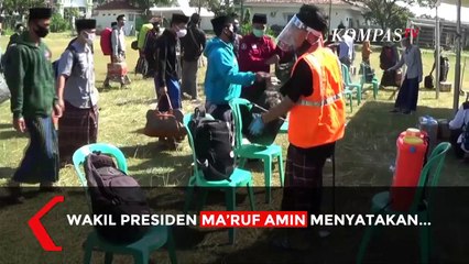 Wapres: Pesantren Bisa Jadi Klaster Baru Jika Tidak Disiapkan