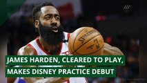 James Harden, cleared to play, makes Disney practice debut, and other top stories from July 19, 2020.