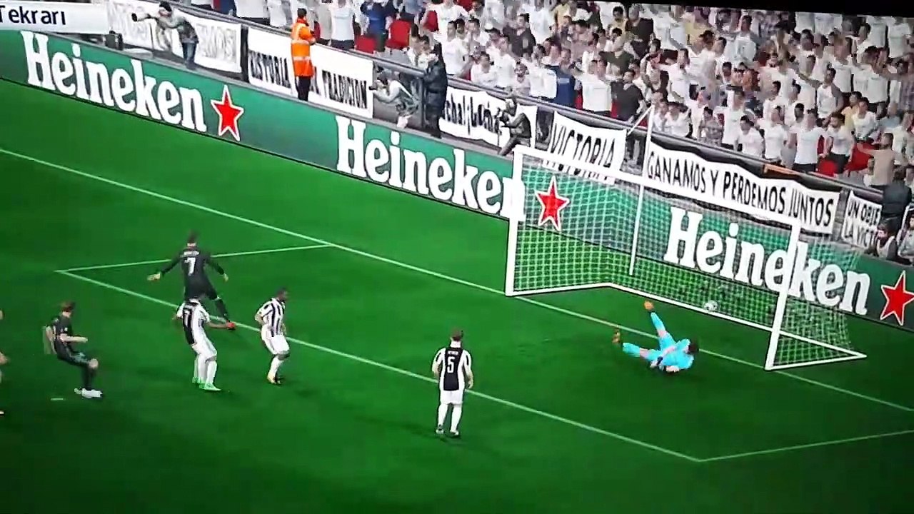 Cristiano Ronaldo Heel Goal (Juventus FC - Real Madrid CF PES 2018)