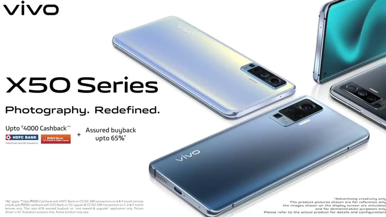Vivo X 50 officel Launch in india