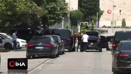 Cumhurbaşkanı Recep Tayyip Erdoğan, Ayasofya Camii'ne geldi