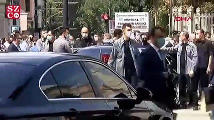 Erdoğan Ayasofya'da incelemelerde bulundu
