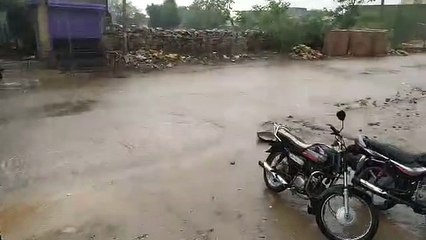 बड़ी खाटू में झमाझम बरसात