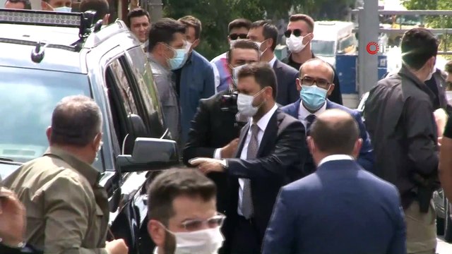 Cumhurbaşkanı Recep Tayyip Erdoğan Taksim Camii’nde incelemelerde bulunuyor