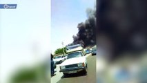 حريق ضخم داخل مصنع بمدينة تبريز الإيرانية