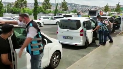 E-5 Karayolu’ndaki düğün konvoyunda terör estiren 7 maganda yakalandı
