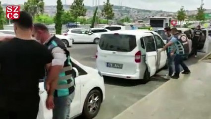 Düğün konvoyunda terör estiren 7 maganda yakalandı