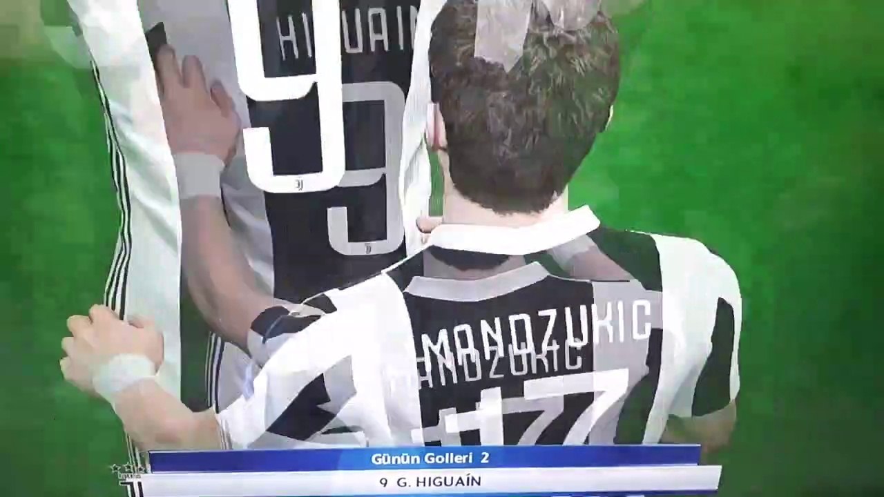 Gonzalo Higuain Tiki Taka Goal (Juventus FC - FC Bayern Munchen PES 2018)