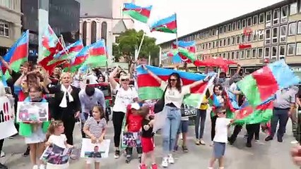 - Almanya’da Ermenistan’ın saldırıları protesto edildi