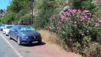 Kızkumu Plajı pandemiye rağmen rekor ziyaretçi ağırlıyor