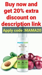 Get 20%extra discount on Mama earth Face serum &many other products