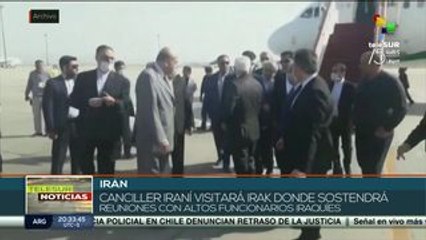 Canciller de Irán se reunirá con altos funcionarios iraquíes