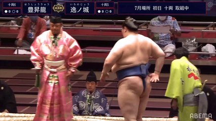 Hoshoryu vs Ichinojo - July 2020, Juryo - Day 1