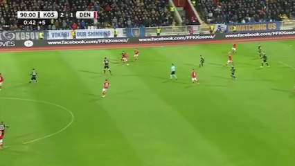 Le superbe but de Pierre-Emile Höjbjerg avec le Danemark