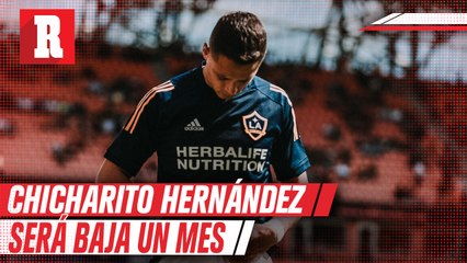Chicharito fuera un mes por lesión