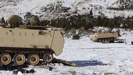 US Army • Live Mortar Training •  Limestone Hills Training Area
