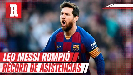 Messi rompió nuevo récord en la liga española