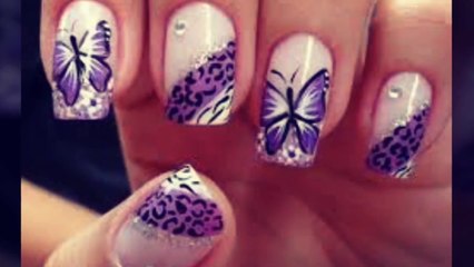 butterfly nail art designs