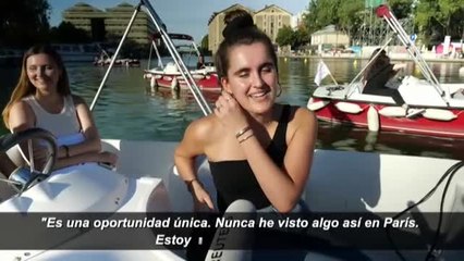 París acoge el primer cine al aire libre sobre el río Sena