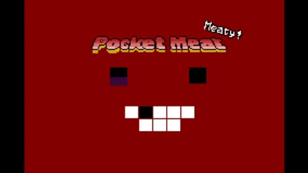 [Longplay] Pocket Meat (Super Meat Boy Homebrew) - Game Boy Advance (1080p 60fps)