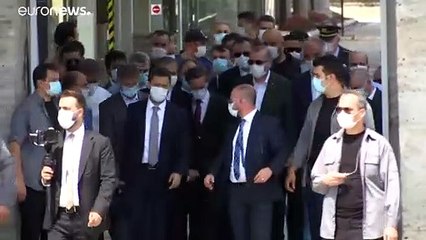 شاهد: إردوغان يقوم بزيارة "رمزية" لآيا صوفيا