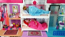 Barbie Ken Rapunzel Dream House Morning Routine for School باربي الصباح الروتين Barbie Beliche