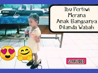 Lagi Viral Anak Kecil menyanyi asik kali