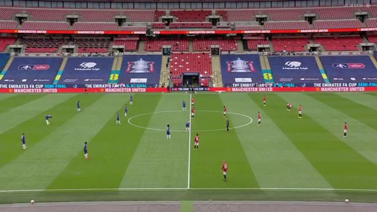 Manchester United vs Chelsea FA Cup semi final match highlights