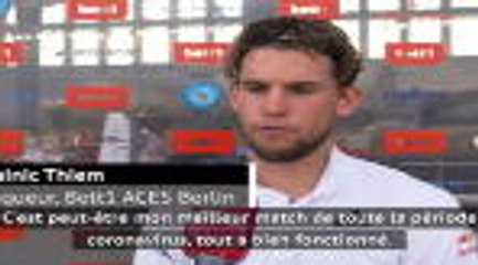 Bett1 ACES Berlin - Thiem : "Ce tournoi peut être un modèle"