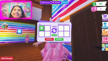 WE DID THE CRAZIEST TRADING CHALLEGE IN ROBLOX ADOPT ME!