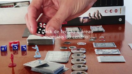 Resident Evil 2 Board Game - Componentes | Amigos Gamers