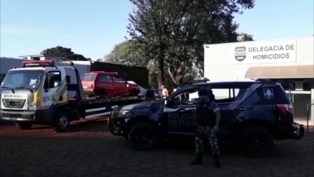 Veículos Uno são recuperados; um deles depenado