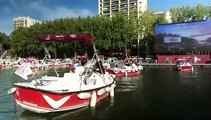 París acoge el primer cine al aire libre sobre el río Sena