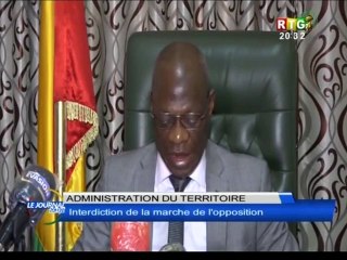 [20 juillet] Le gouvernement interdit la marche du FNDC, réquisitionne la force publique