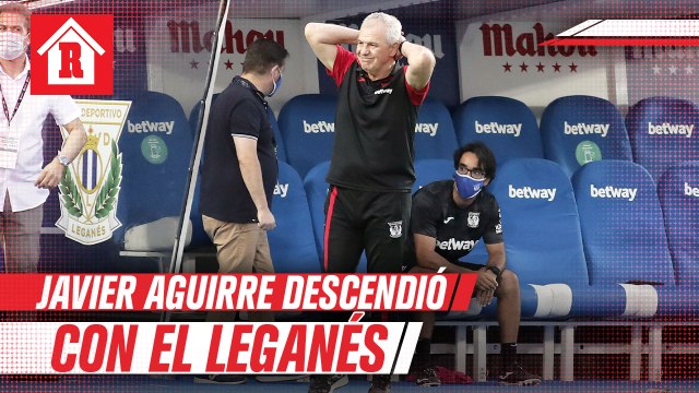 Leganés de Javier Aguirre descendió tras empatar con el Real Madrid