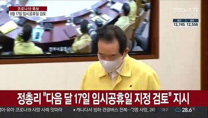 다음달 17일 임시공휴일 검토…"국민 피로도 높아"