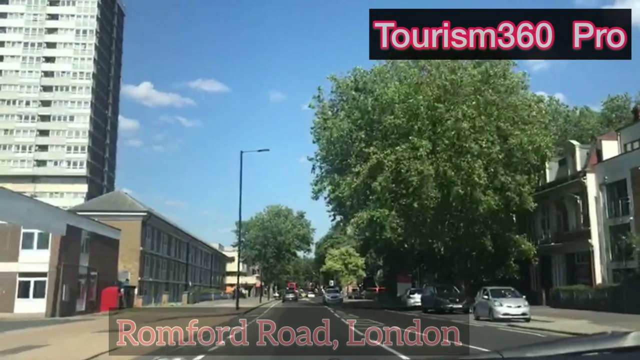Romford Road to Green Street drive in London