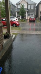 Severe Rainfall in Ajax Ontario