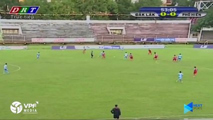Highlights | Đắk Lắk - Phố Hiến | Ghi bàn phút cuối, Phố Hiến áp sát ngôi đầu | VPF Media
