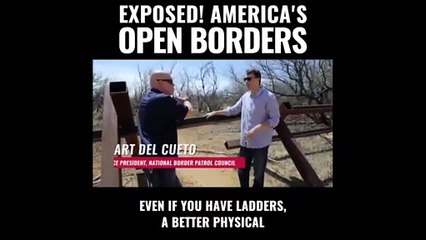 Charlie Kirk - THIS is the border that Democrats left open for @realDonaldTrump to fix  Thankfully,